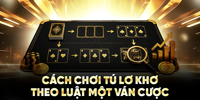 Cách chơi Tú Lơ Khơ theo luật một ván cược