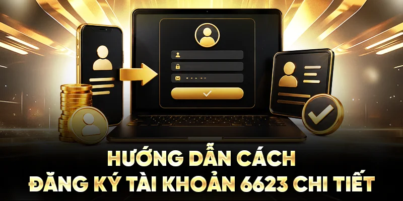 Hướng dẫn cách đăng ký tài khoản 6623 chi tiết