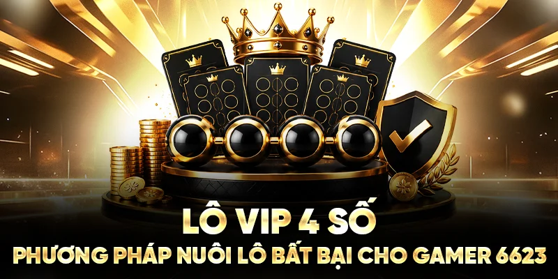 Lô VIP 4 Số - Phương Pháp Nuôi Lô Bất Bại Cho Gamer 6623 